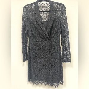 Sandro navy dress